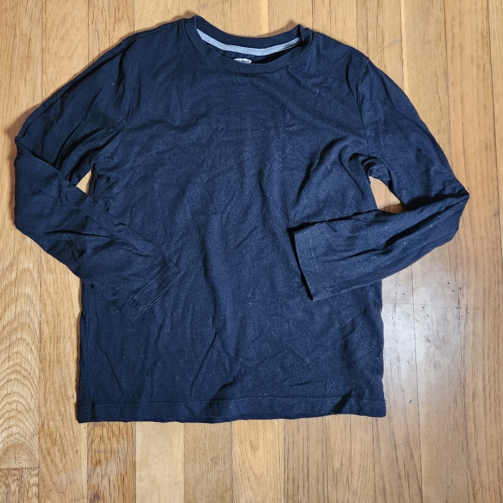 Old Navy Boys Basic‎ long sleeve size medium 8 black